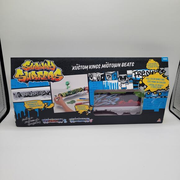 Subway Surfers Kustom Kings Midtown Beats Green Creative Art Design Kit Graffiti - Picture 3 of 6